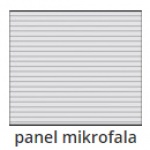 Brama garażowa Gerda CLASSIC- mikrofala, S, L panel - szerokość 5755-5875mm